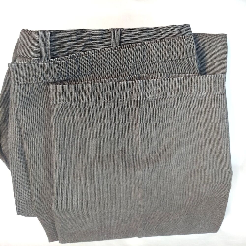 Nat Nast Men's Pants Flat Front 40x32 Charcoal Gray grey Barely Worn